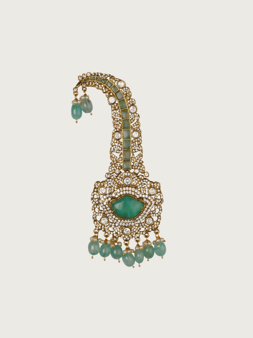 Gold Plated Jadau Kundan Kalangi - MKLG36