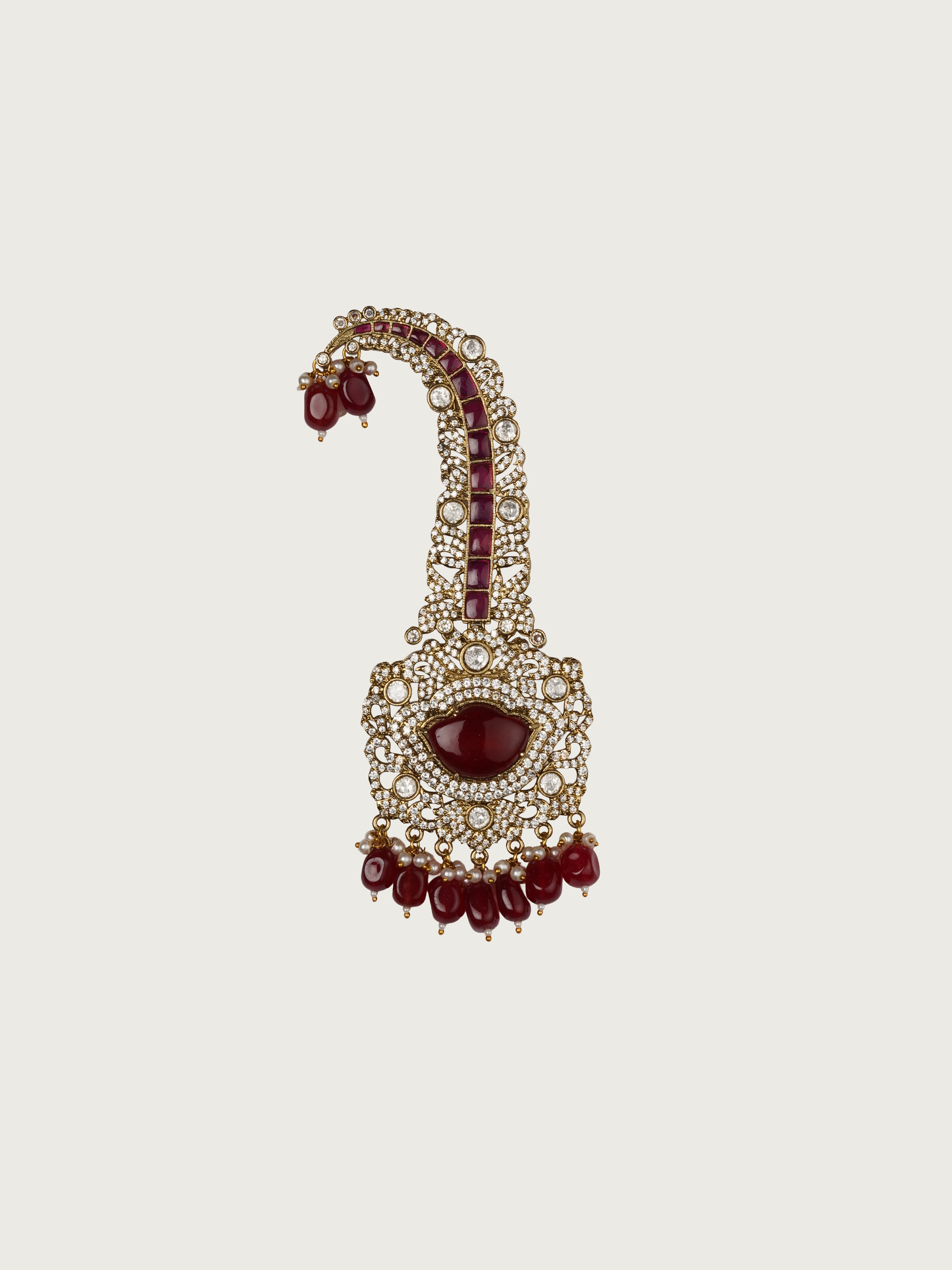 Gold Plated Jadau Kundan Kalangi - MKLG36