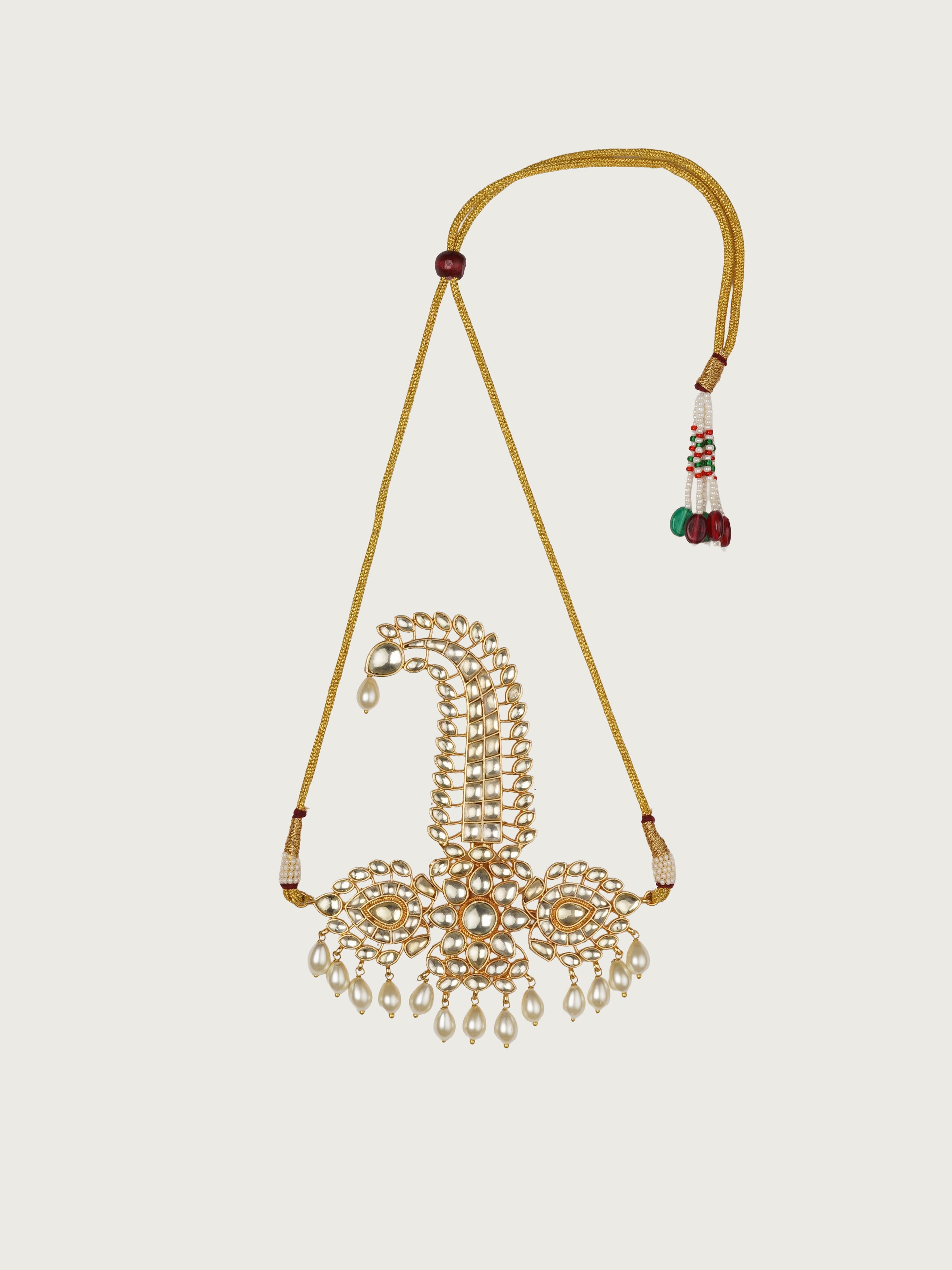 Gold Plated Jadau Kundan Kalangi - MKLG40