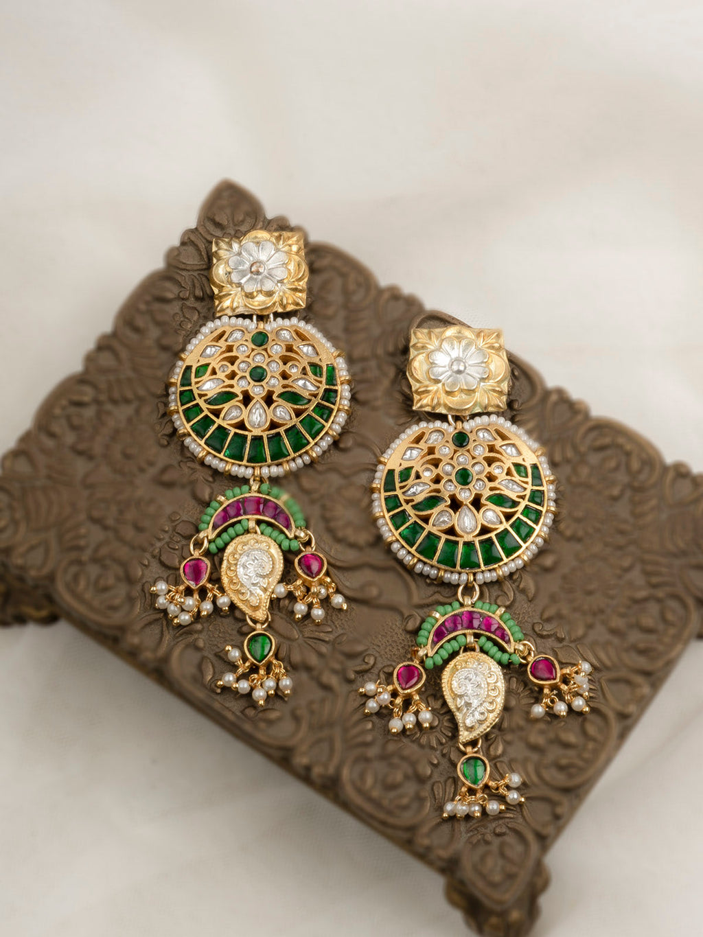 Multicolor Mishr Earrings - MR-E182M